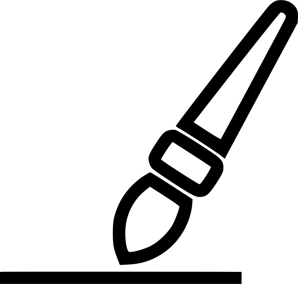 Brush Drawing Line Comments Clipart (980x934), Png Download