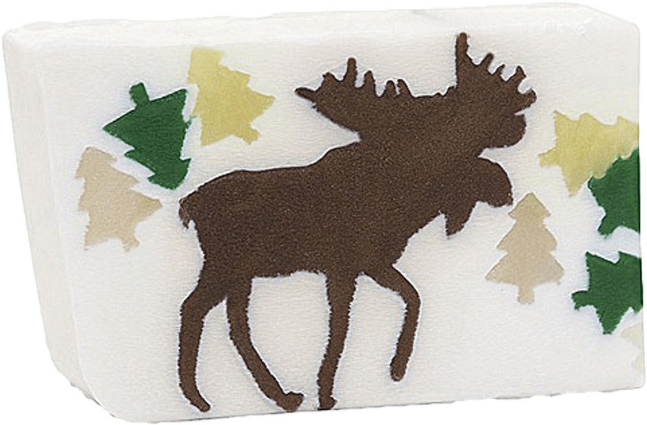 Chocolate Moose Bar Soap - Cartoon Clipart (1000x1000), Png Download