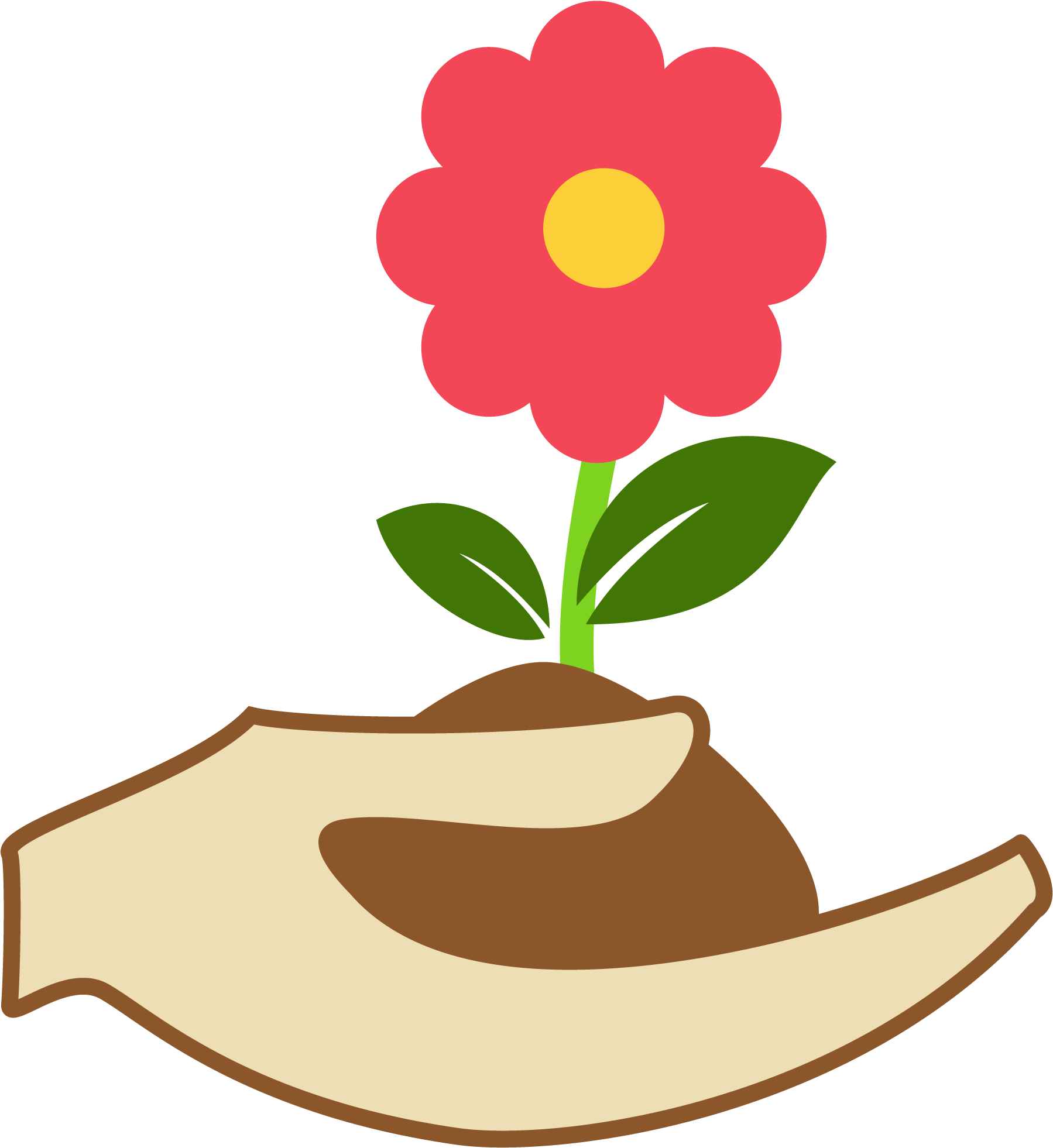 Logo - Flower Pot Illustration Png Clipart (2134x2134), Png Download
