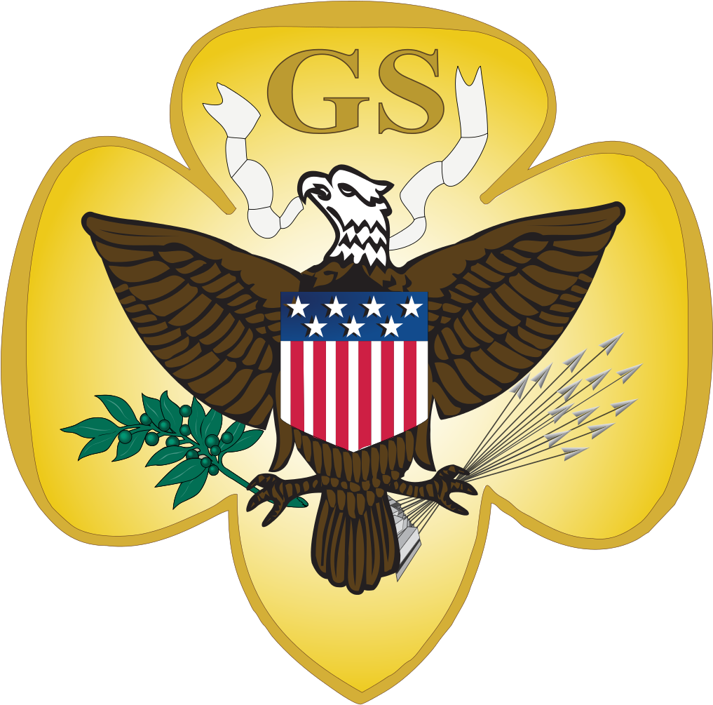 Girl Scouts Of The Usa 1912 1976svg Wikipedia Clipart (1036x1024), Png Download