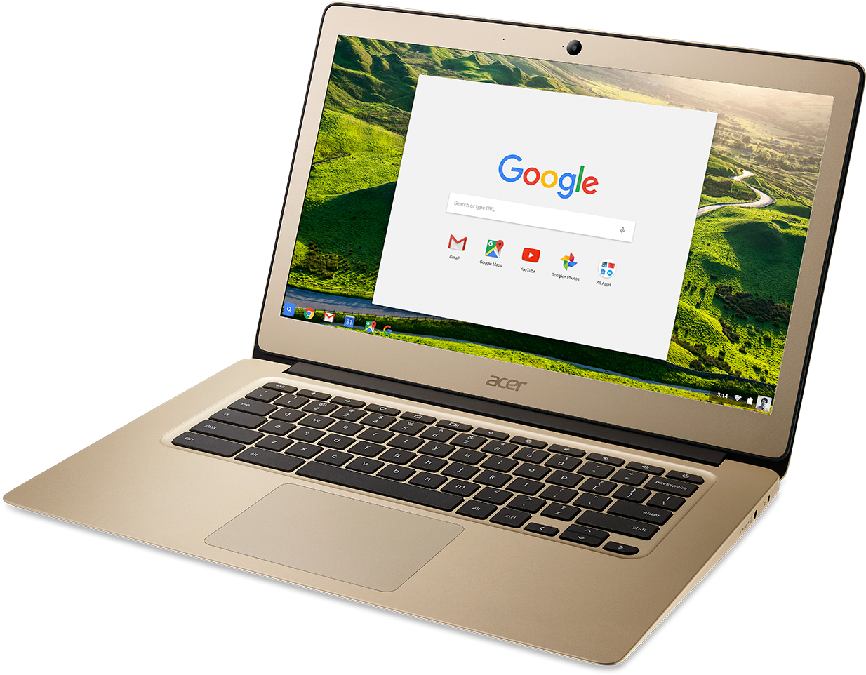 Acer Chromebook 14 Cb3 431 C6zb Clipart (1325x1040), Png Download