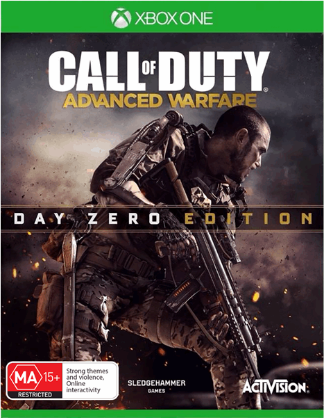 Cod Advanced Warfare Xbox One Clipart (600x600), Png Download