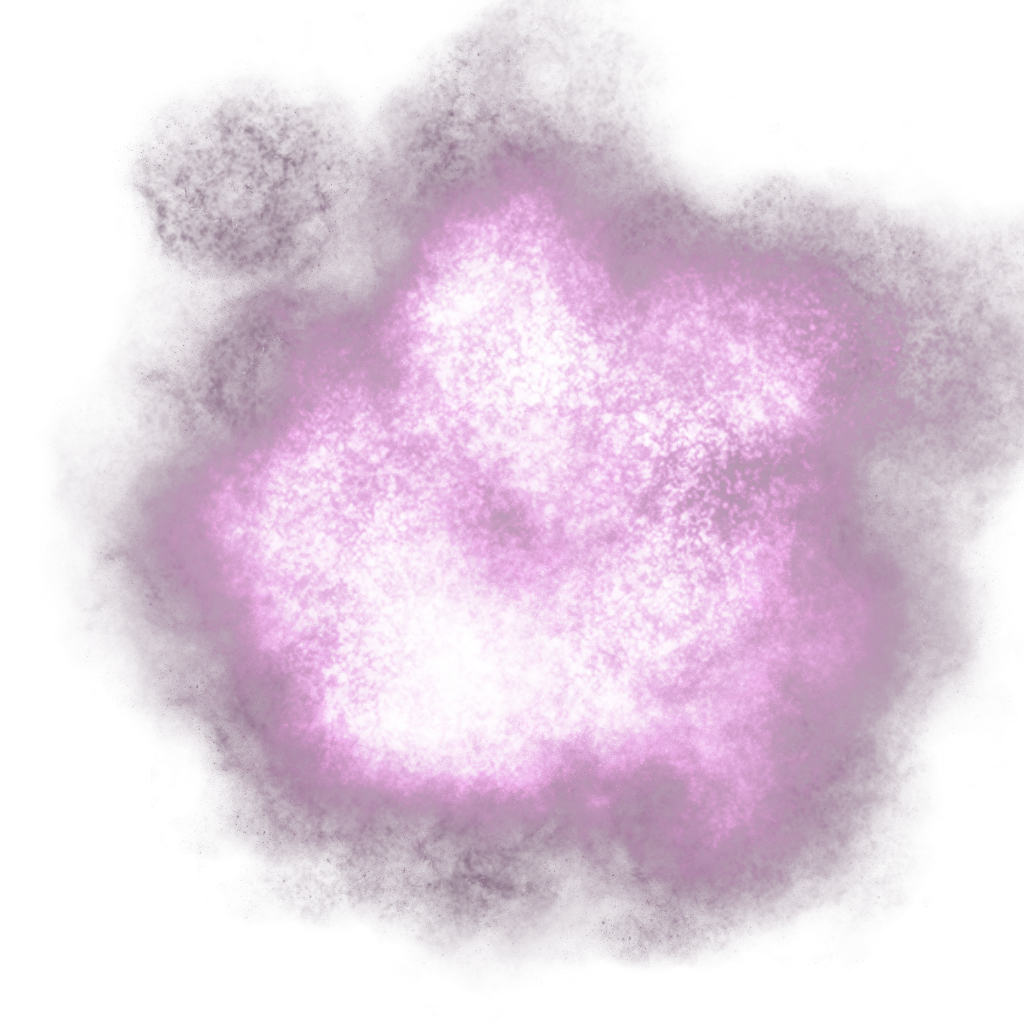 #smoke #rainbow #purple #purplesmoke #colorsmoke #freetoedit - Watercolor Paint Clipart (1024x1024), Png Download