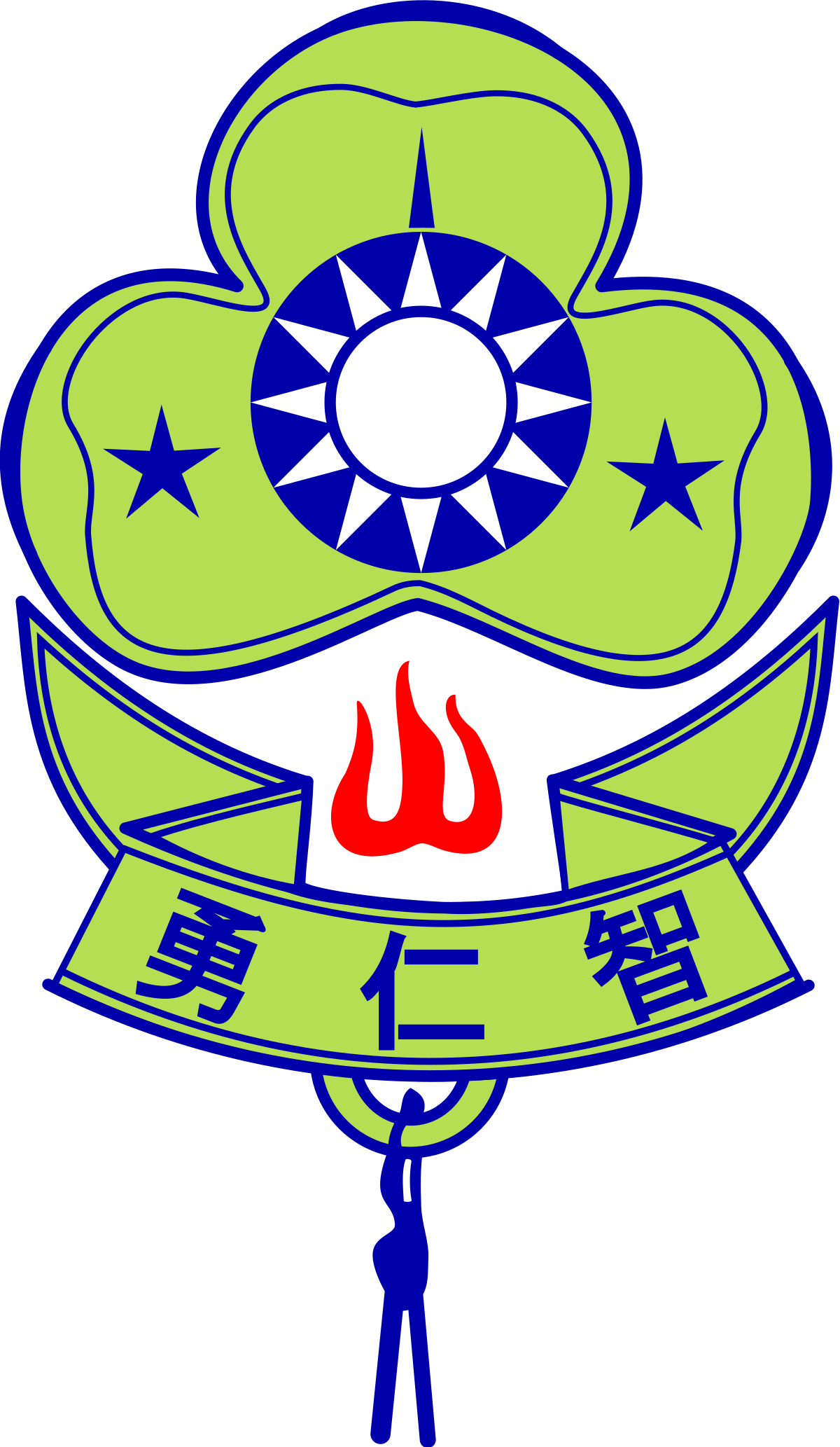 Girl Scouts Of Taiwan - Sun Yat-sen Mausoleum Clipart (1200x2066), Png Download