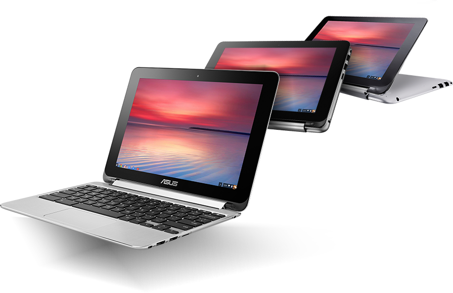 The World's First 10-inch Convertible Chromebook - Asus Chromebook Flip Clipart (896x580), Png Download