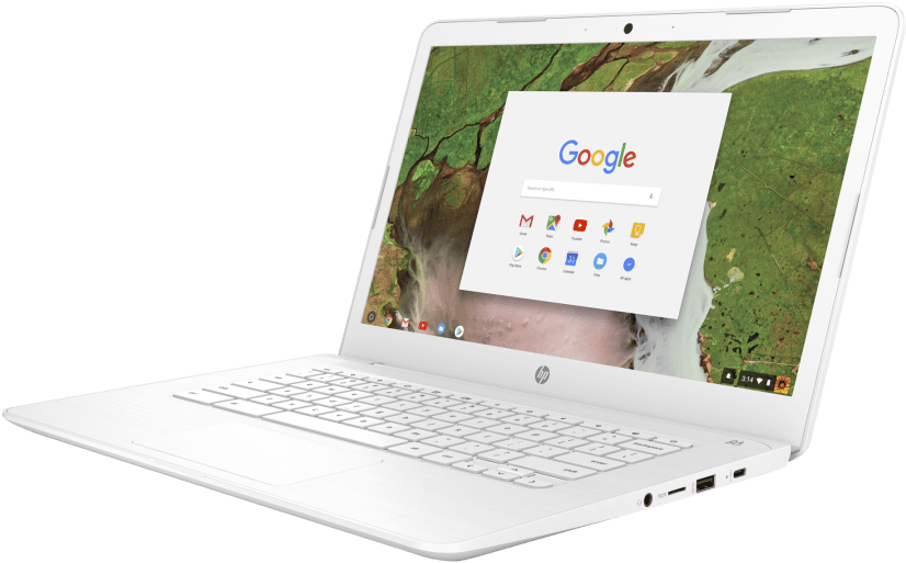 The Book On Chromebooks - Hp Touch Screen Laptop White Clipart (900x900), Png Download