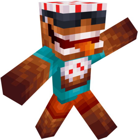 Undefined - Minecraft Skin Cool Cake Clipart (640x640), Png Download