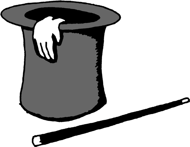 Entertainment - Magic Hat Clip Art - Png Download (650x503), Png Download