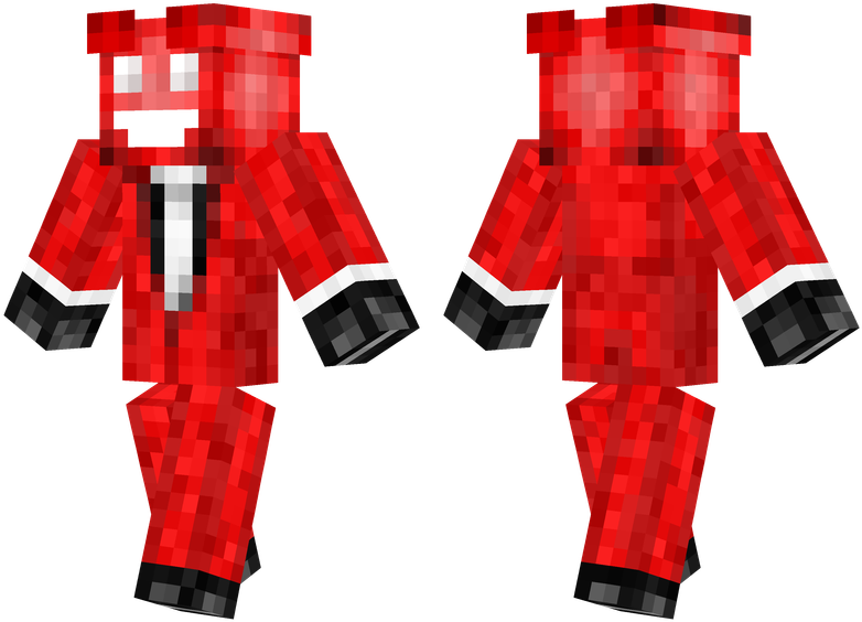 Red Spy Skin Minecraft , Png Download - Minecraft Skins Of Dragons Clipart (782x564), Png Download