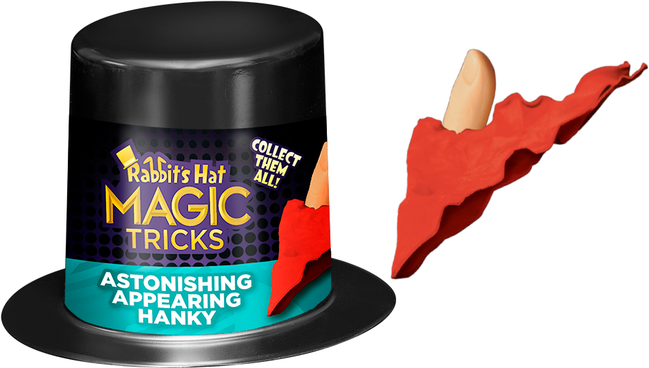 680283 Pdq 680283 Rabbitshat Hanky - Cylinder Clipart (1000x581), Png Download