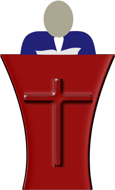 Preacher Clipart (958x1355), Png Download