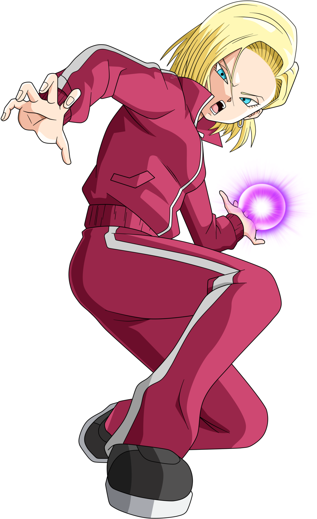 Android 18 By Saodvd-dbjqyqy Clipart (1062x1740), Png Download