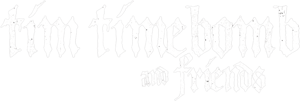 About Tim Timebomb And Friends - Poster Clipart (1077x370), Png Download