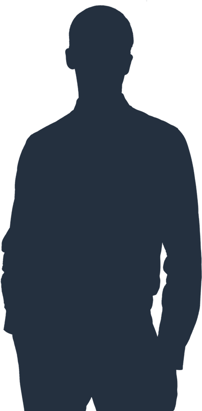 Djambulat Miserbiev - Silhouette Clipart (567x850), Png Download