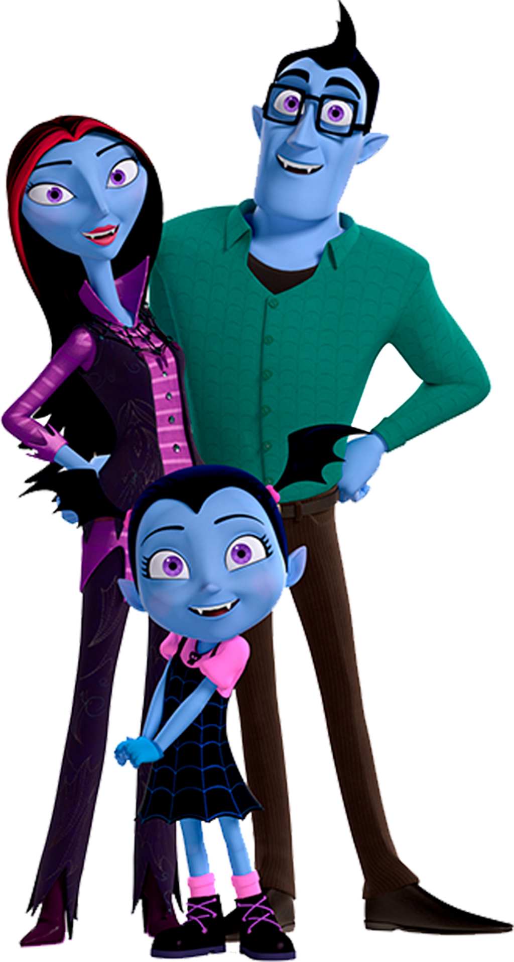 #vampirina @araedits - Vampirina Dad Clipart (1024x1914), Png Download