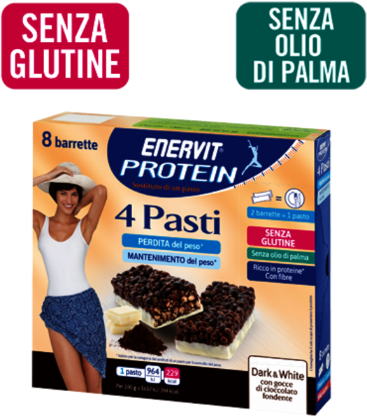 Sostituisci 2 Pasti Al Giorno Per Aiutarti A Perdere - Barrette Pasto Sostitutivo Senza Glutine Clipart (680x757), Png Download