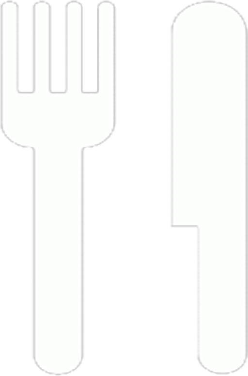 Home Economics - Food Symbol White Png Clipart (800x800), Png Download