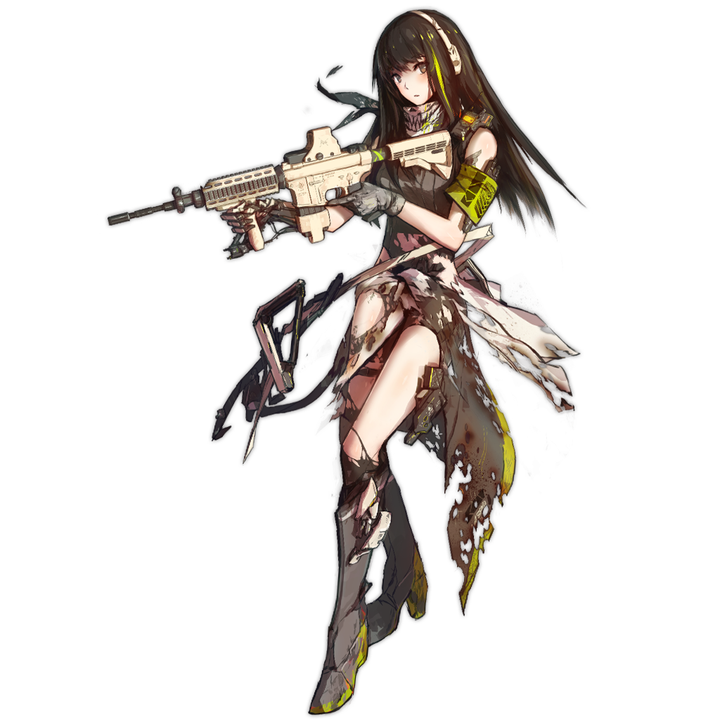 Pic M4a1 D - Girls Frontline Scar 20 Clipart (1024x1024), Png Download