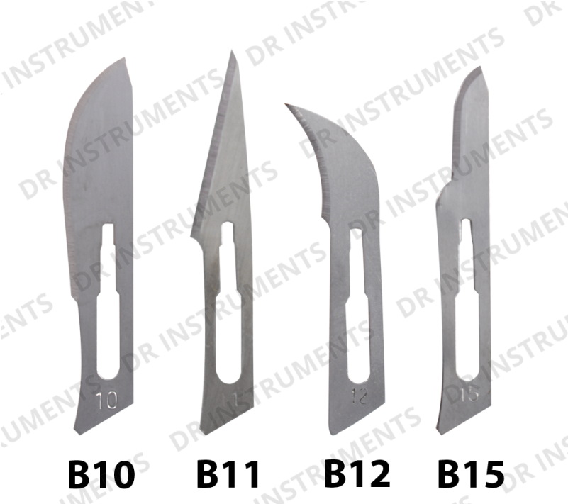 Blades For Scalpel Handle No Clipart (801x711), Png Download