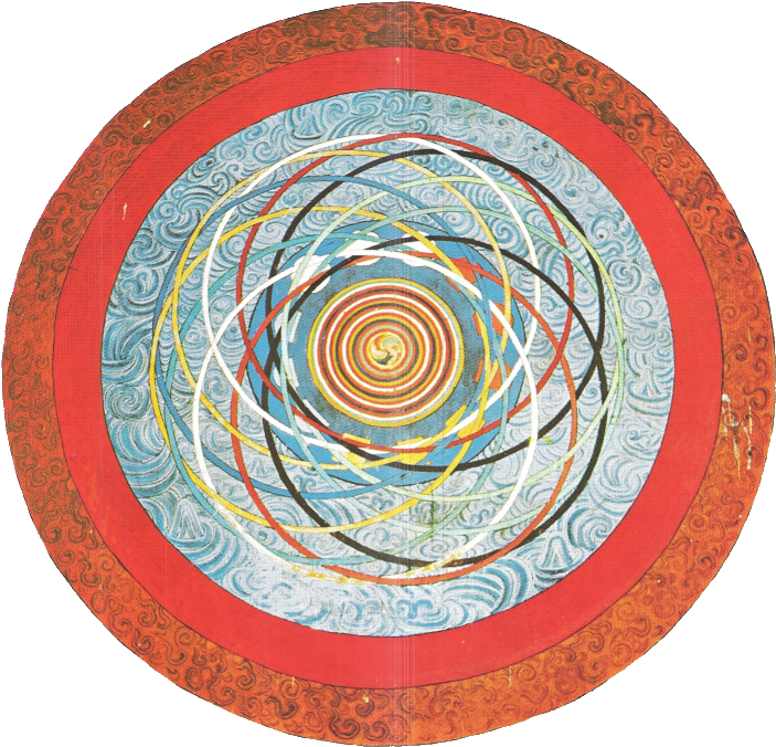 Cosmic Mandala From Bhutan - Bhutan Mandala Clipart (740x710), Png Download