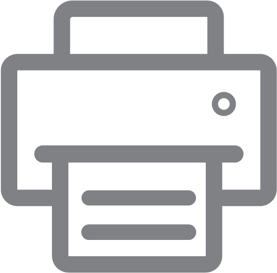 Investor Relations Contacts - Order Print Icon Png Clipart (609x659), Png Download