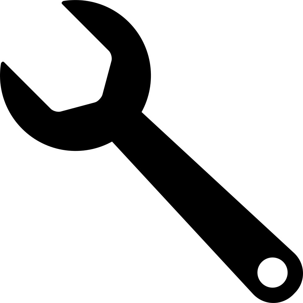 Png File - Wrench Icon Svg Clipart (980x980), Png Download