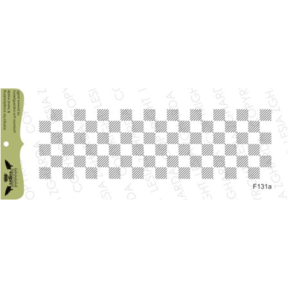 Download {f131a} Stamp "checkerboard Pattern" Mackenzie Childs