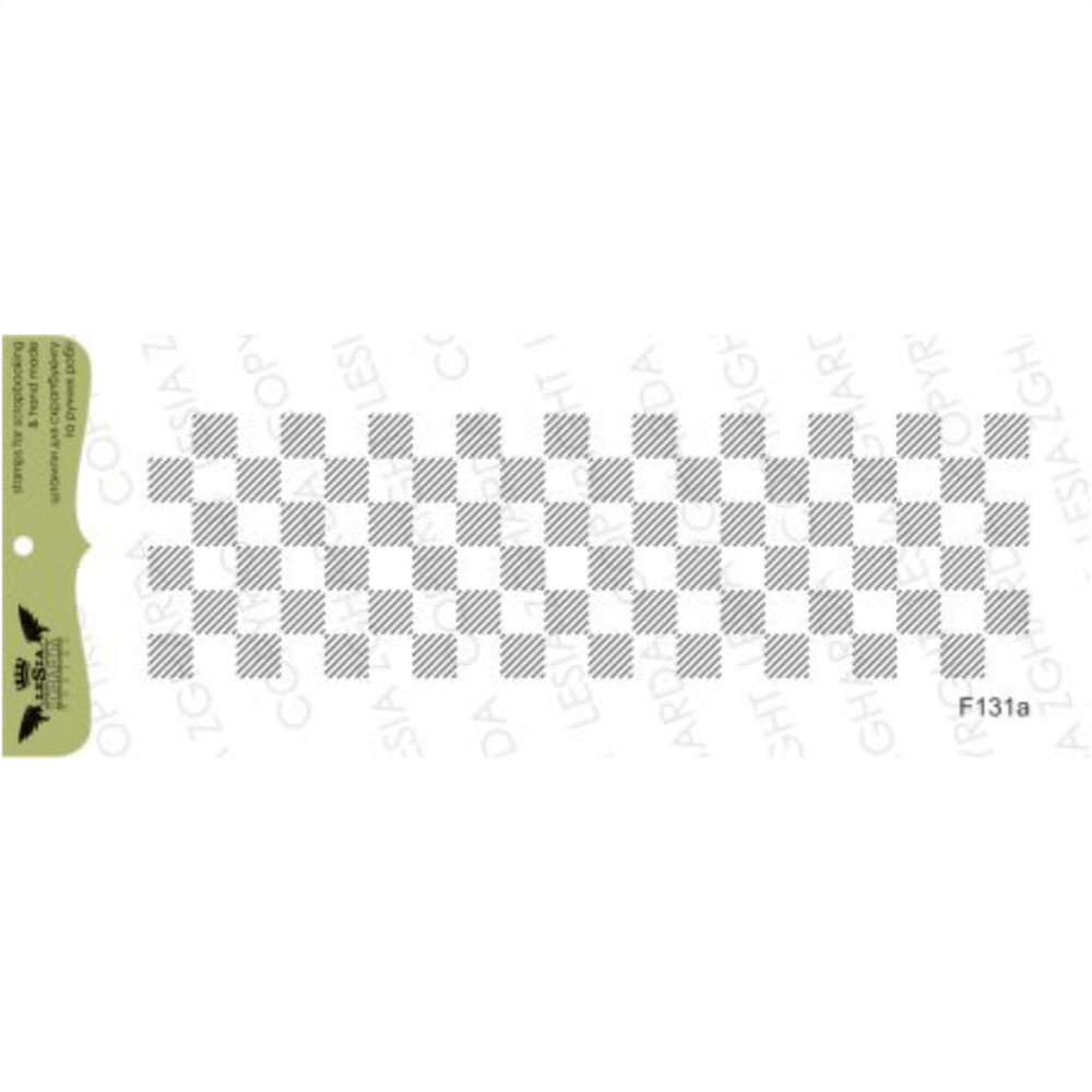 {f131a} Stamp "checkerboard Pattern" - Mackenzie Childs Cutting Board Clipart (1000x1000), Png Download