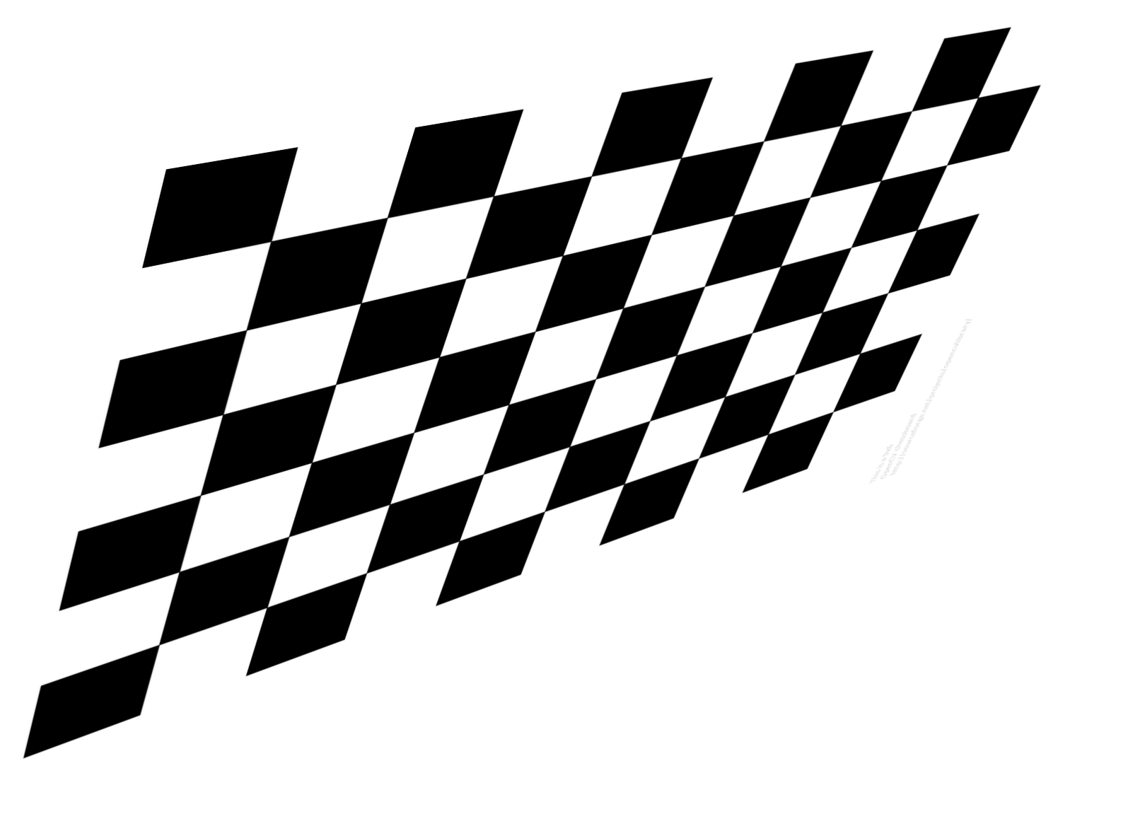 Checkerboard Clipart Lens Distortion - Checkerboard - Png Download (1600x1163), Png Download