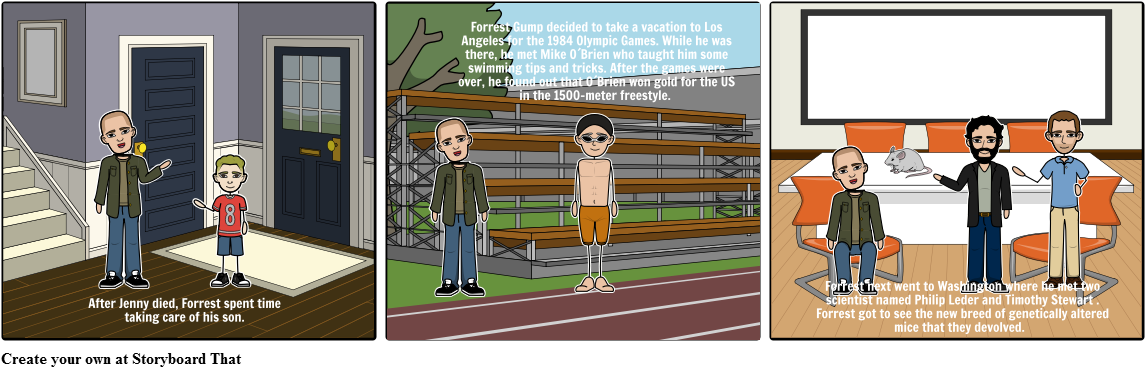 Forrest - Cartoon Clipart (1164x385), Png Download