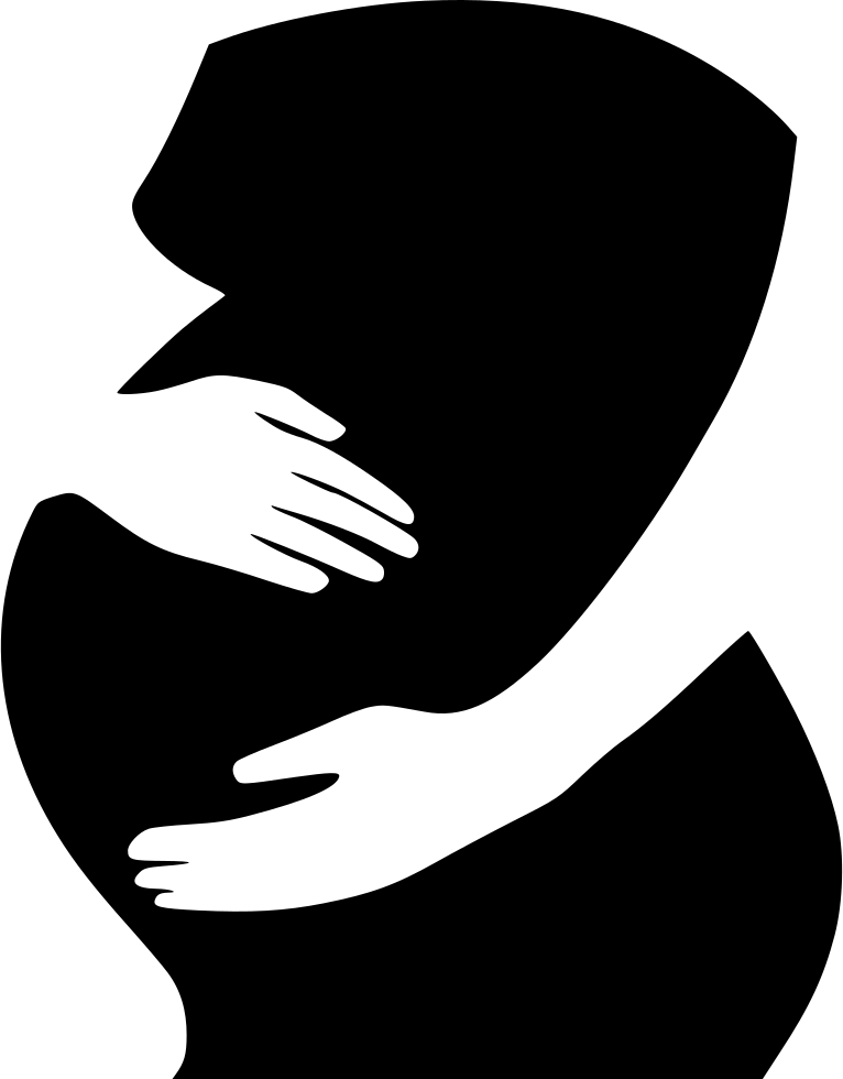 Png File Svg - Pregnant Png Clipart (766x980), Png Download