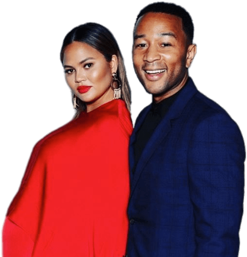 Download - Chrissy Teigen Ellen 2018 Clipart (594x591), Png Download