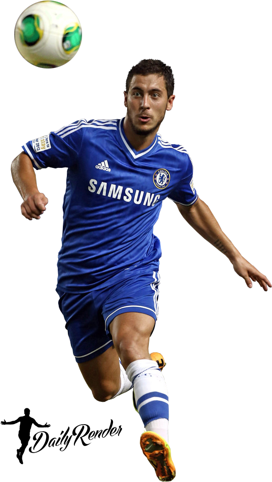 Eden Hazard Fifa - Eden Hazard Chelsea Png Clipart (700x1024), Png Download