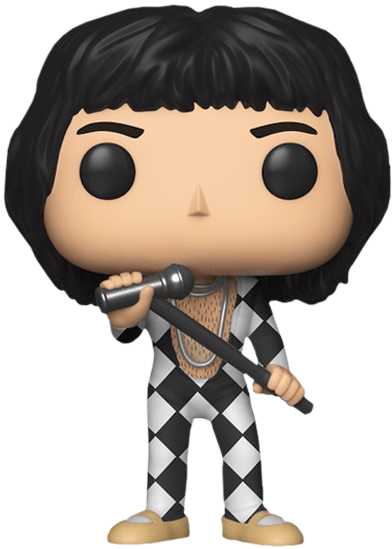 Freddie Mercury Pop Vinyl Figure - Figurine Pop Freddy Mercury Clipart (600x600), Png Download