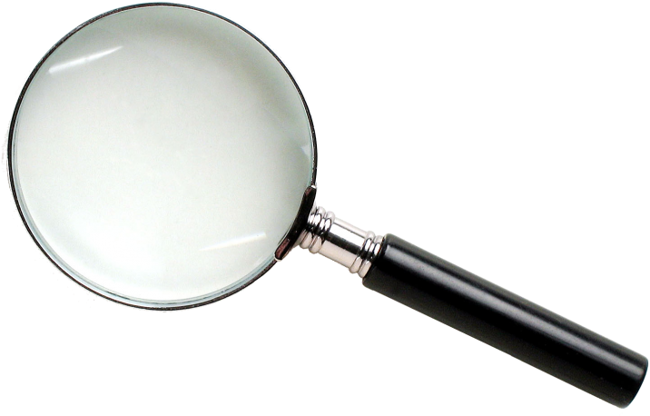 Magnifying Glass - Transparent Background Magnifying Glass Png Clipart (795x596), Png Download