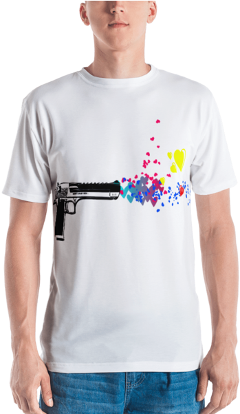 Desert Eagle ♥ - T Shirt With Indian Flag Clipart (600x600), Png Download