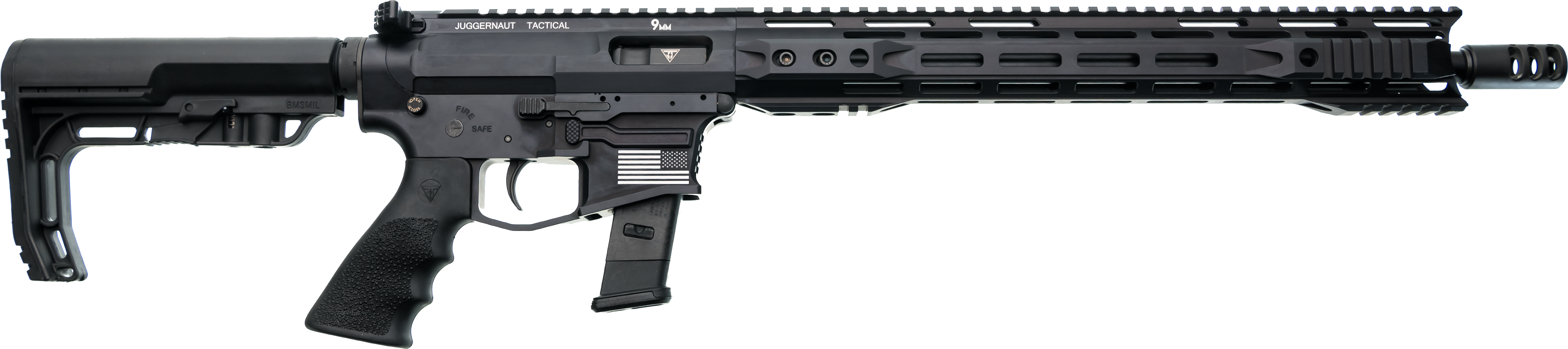 Mft Battlelink Minimalist Stock - Juggernaut Tactical Ar 15 Clipart (6003x1...