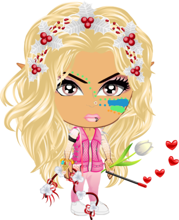 Neon Glowing Face Paint - Cartoon Clipart (600x800), Png Download