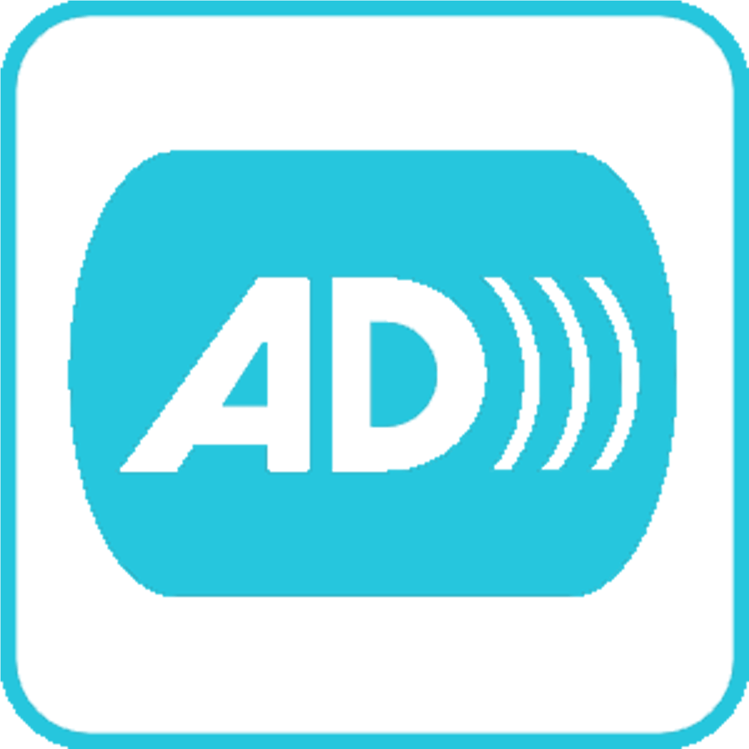 Computer With Gear Icon - Audio Description Clipart (2100x1500), Png Download