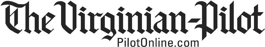 The Virginia Pilot Logo - Virginian Pilot Logo Transparent Clipart (936x640), Png Download