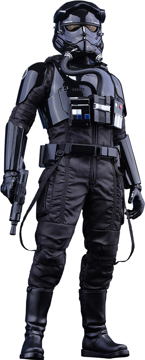 First Order Tie Fighter Pilot - First Order Tie Pilot Clipart (481x1192), Png Download