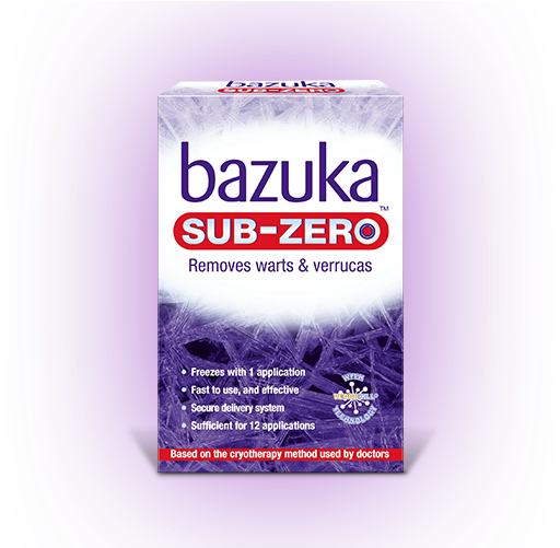 Bazuka Sub Zero Freeze Treatment - Packaging And Labeling Clipart (1000x500), Png Download