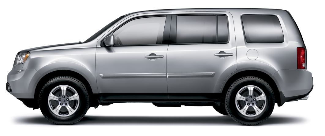 2015 Honda Pilot - Honda Pilot 2015 Side Clipart (1800x500), Png Download