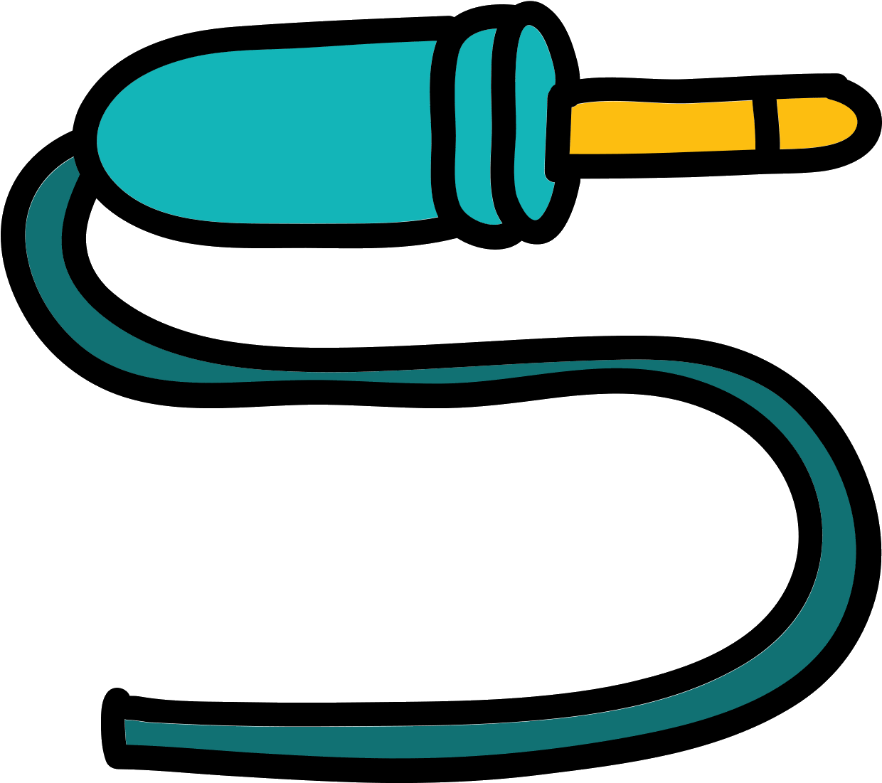 Icon Free Download Png - Audio Cable Icon Vector Clipart (1600x1600), Png Download