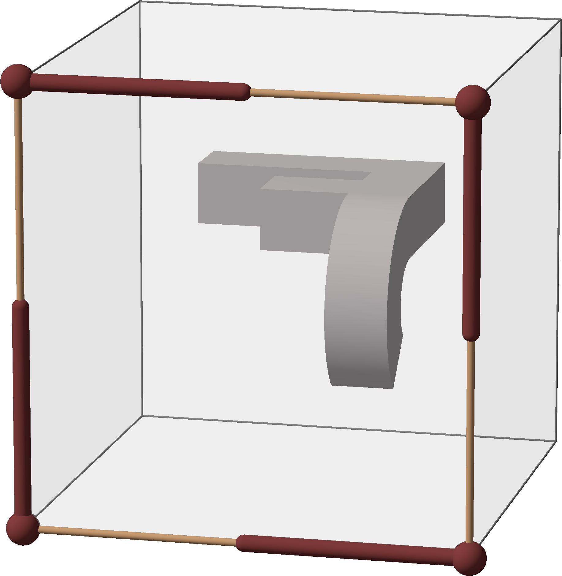 Cube Permutation 1 - Computer Desk Clipart (2000x2000), Png Download