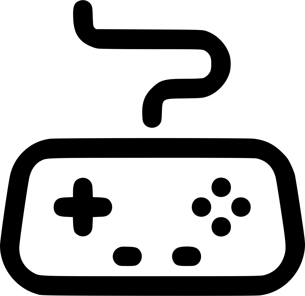 Image Library Library Controller Game Gamepad Svg Png Clipart (980x952), Png Download