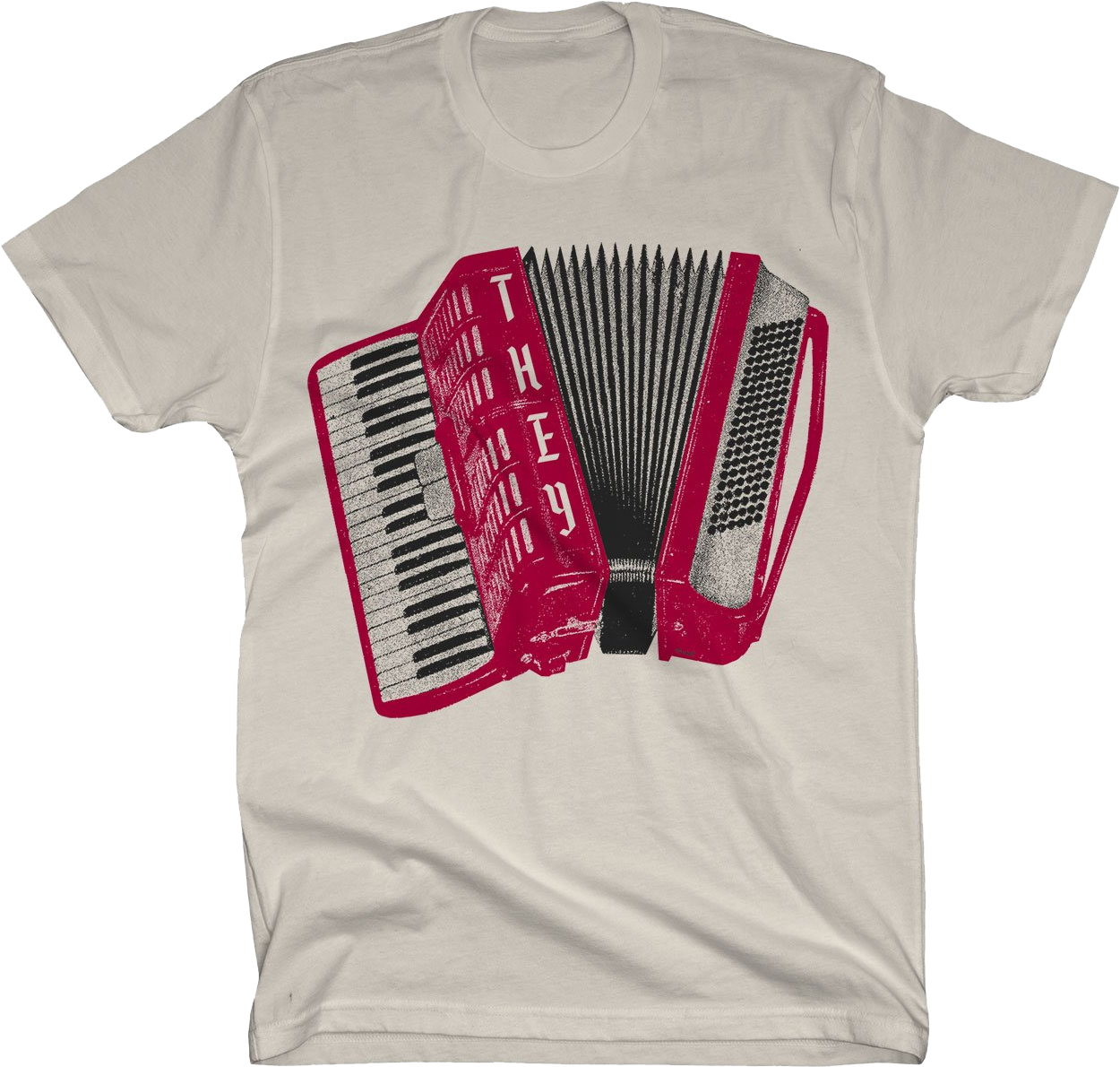 Air Accordion On Natural T-shirt Clipart (1250x1190), Png Download