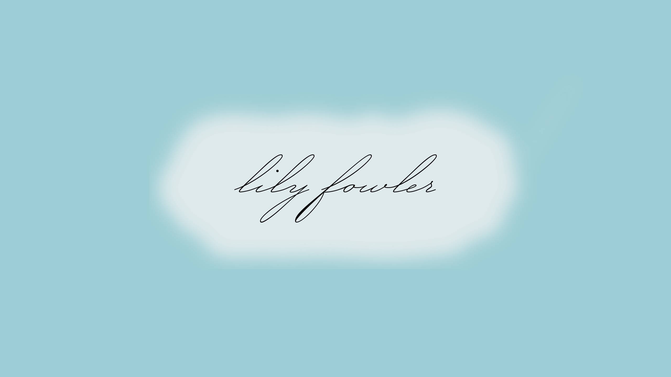 A Banner For Lily's Youtube - Calligraphy Clipart (2560x1440), Png Download