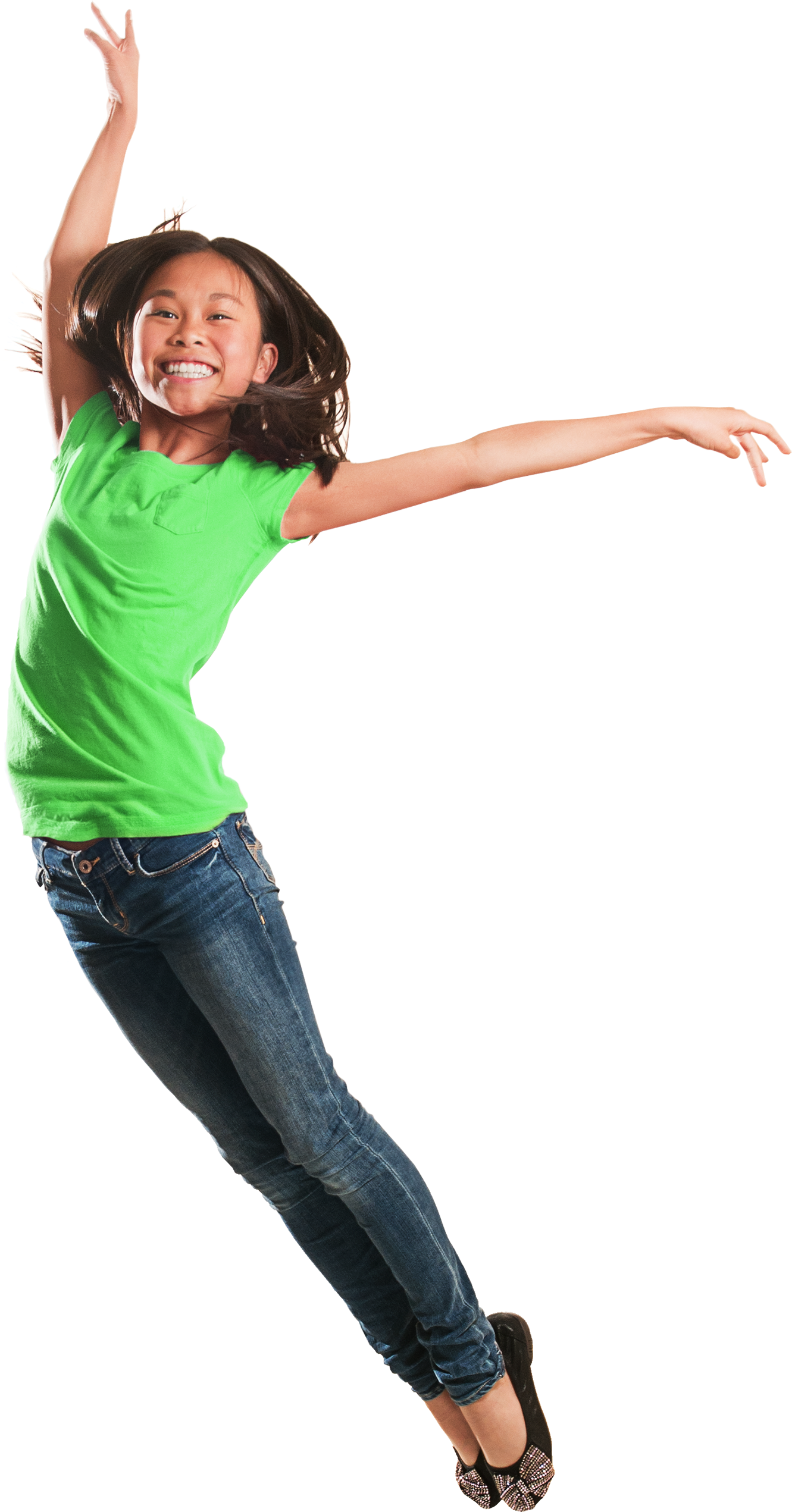 Png For Free - Happy Girl Jumping Png Clipart (1440x2634), Png Download
