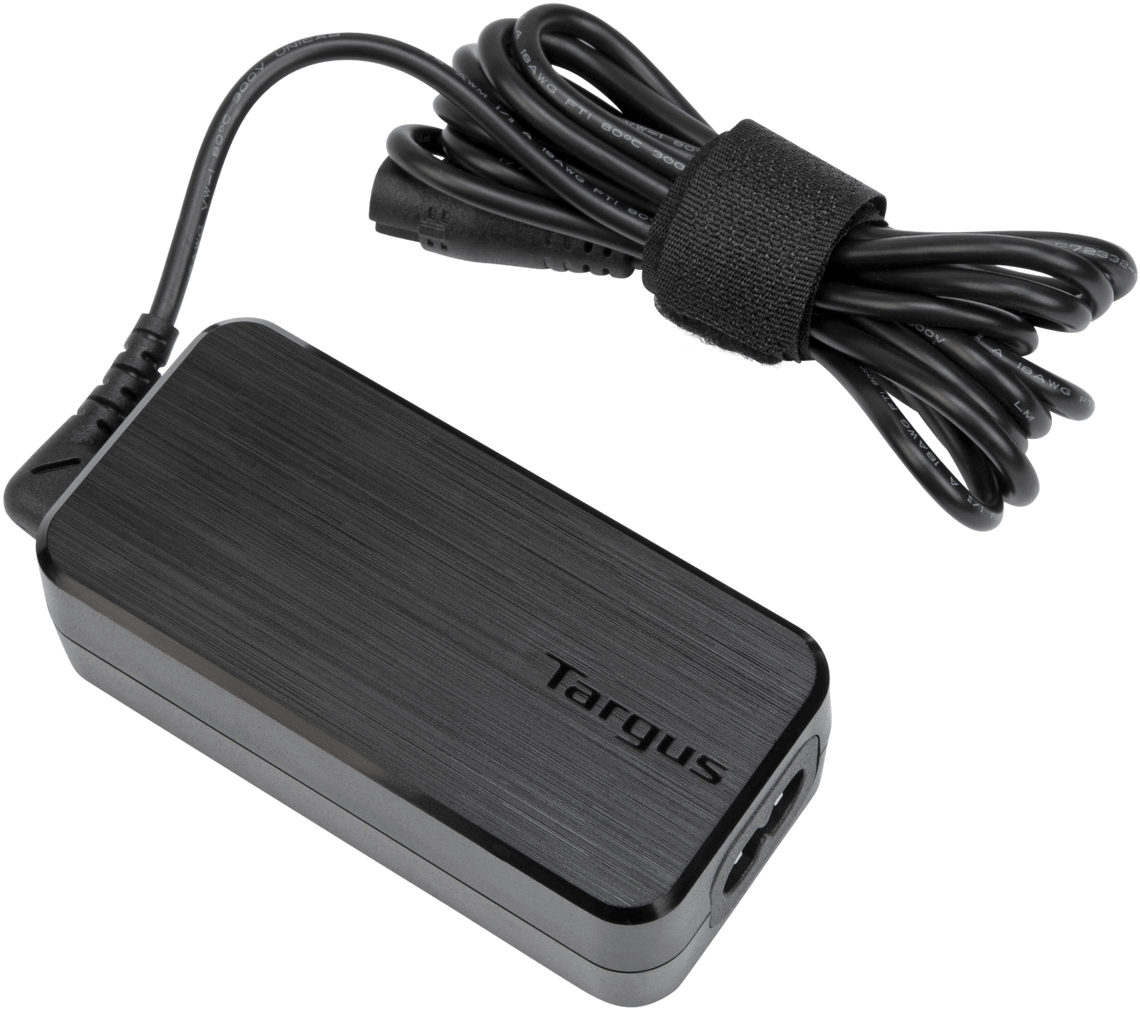 65w Ac Ultra-slim Universal Laptop Charger - Laptop Power Adapter Clipart (1140x1010), Png Download